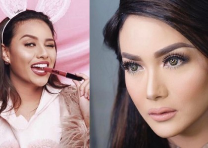 KD belajar makeup dari Aurel