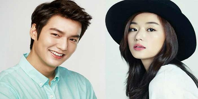 TERSEBAR FOTO LEE MIN HO DAN JUN JI HYUN SYUTING ‘LEGEND OF THE BLUE SEA’